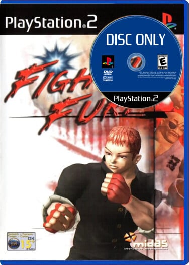 Fighting Fury - Disc Only - Playstation 2 Games