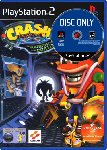 Crash Bandicoot: The Wrath of Cortex - Disc Only - Playstation 2 Games