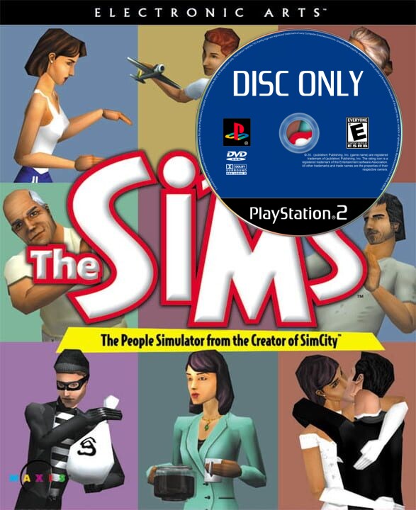 The Sims - Disc Only - Playstation 2 Games