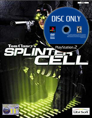 Tom Clancy's Splinter Cell - Disc Only - Playstation 2 Games