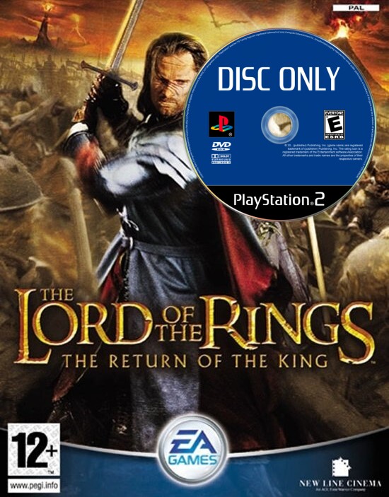The Lord of the Rings: The Return of the King - Disc Only - Playstation 2 Games
