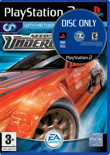 Need for Speed: Underground - Disc Only - Playstation 2 Games