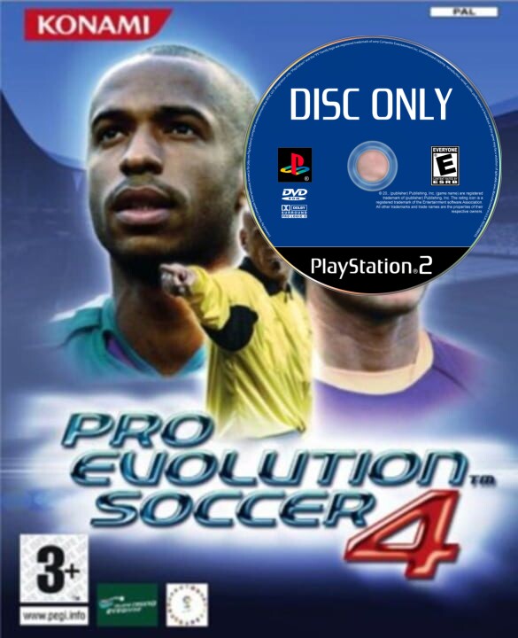 Pro Evolution Soccer 4 - Disc Only - Playstation 2 Games