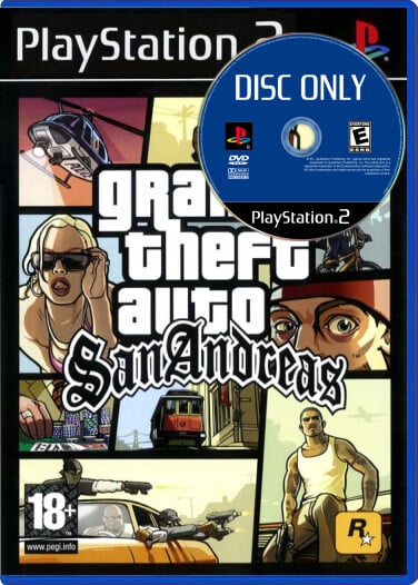 Grand Theft Auto: San Andreas - Disc Only Kaufen | Playstation 2 Games