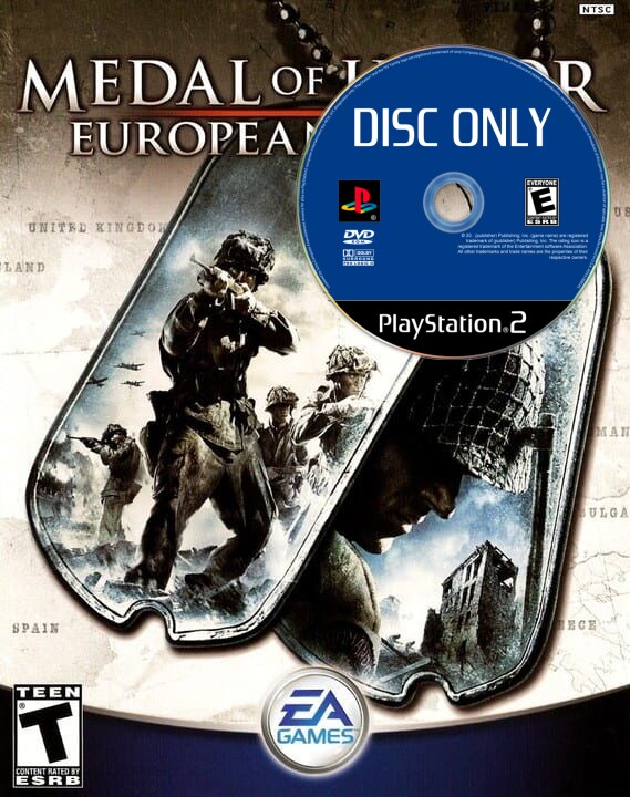 Medal of Honor: European Assault - Disc Only - Playstation 2 Games