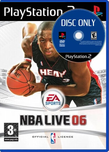 NBA Live 06 - Disc Only - Playstation 2 Games