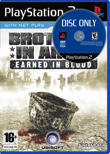 Brothers in Arms: Earned in Blood - Disc Only - Playstation 2 Games