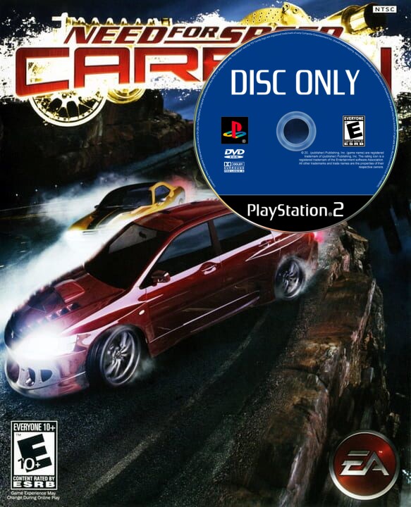 Need for Speed: Carbon - Disc Only - Playstation 2 Games