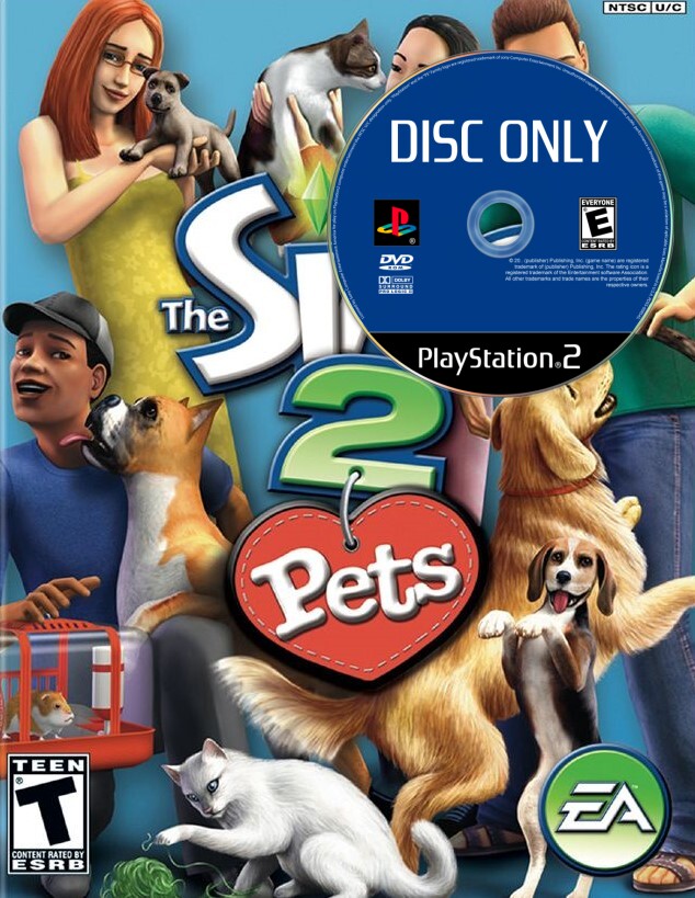 The Sims 2: Pets - Disc Only - Playstation 2 Games