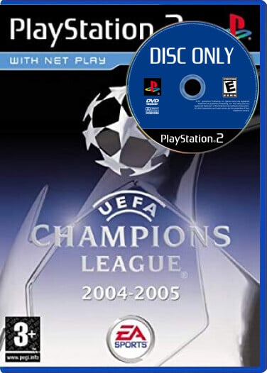 UEFA Champions League 2004-2005 - Disc Only - Playstation 2 Games