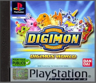 Digimon World (Platinum) - Playstation 1 Games
