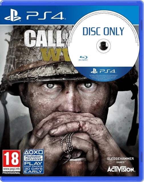Call of Duty: WWII - Disc Only - Playstation 4 Games