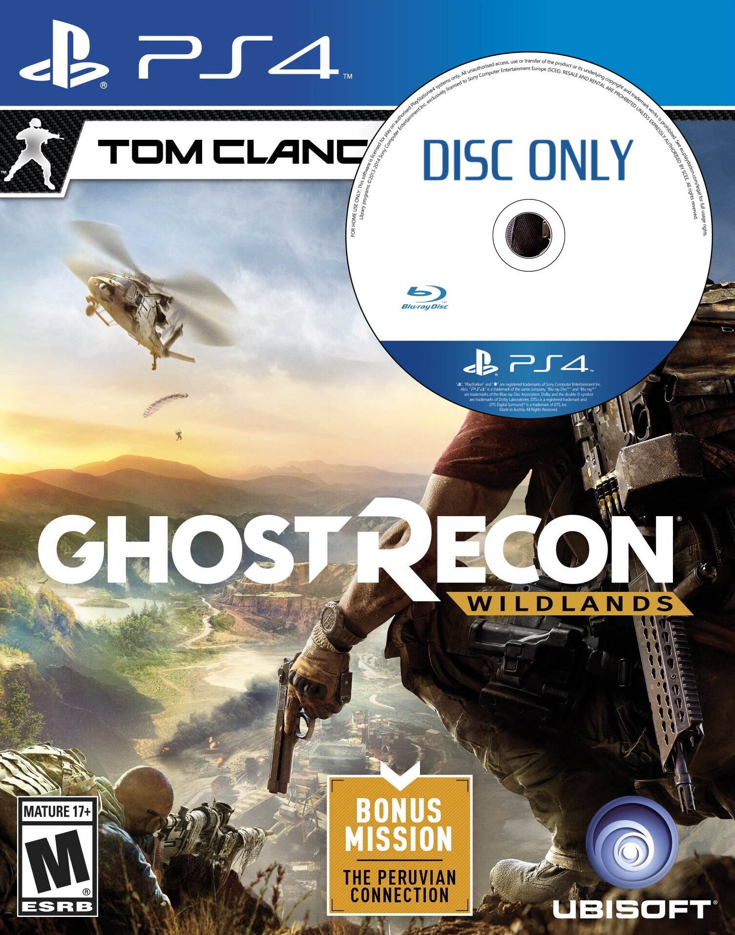 Tom Clancy's: Ghost Recon: Wildlands - Disc Only Kopen | Playstation 4 Games