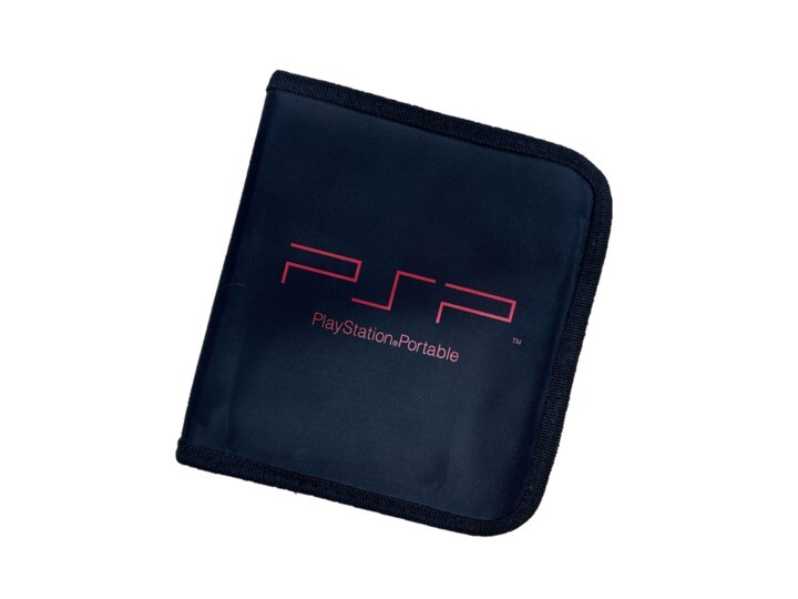 PSP UMD Game Softcase - Black/Red - Playstation Portable Hardware