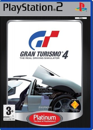 Gran Turismo 4 (Platinum) (Portugese) - Playstation 2 Games