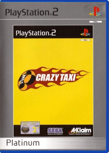 Crazy Taxi (Platinum) (German) - Playstation 2 Games