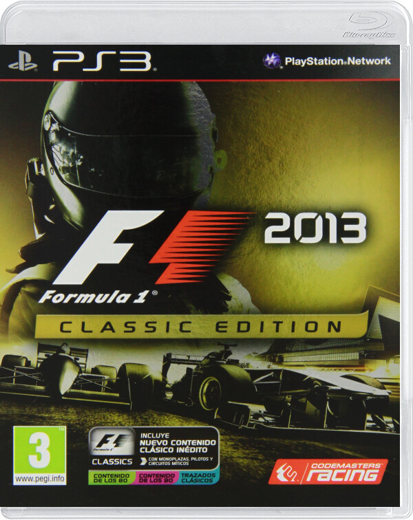 F1 2013 (Classic Edition) - Playstation 3 Games