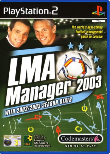 LMA Manager 2003 - Playstation 2 Games