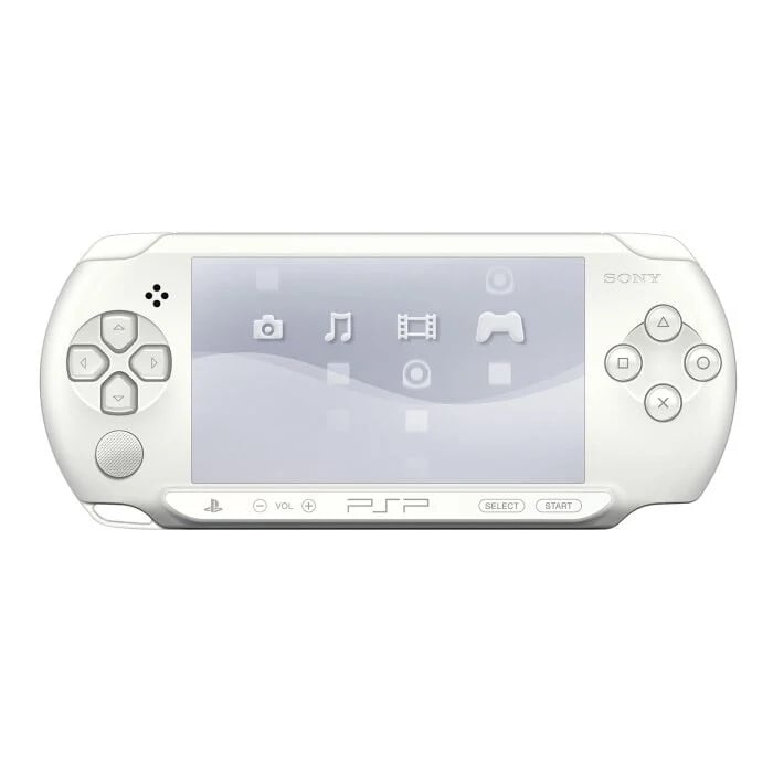 Playstation Portable Street PSP E1000 (White) - Playstation Portable Hardware