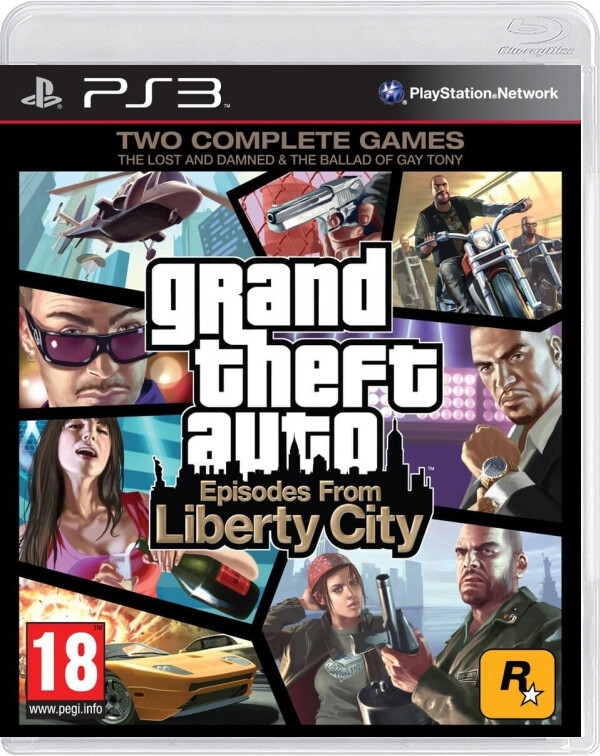 Grand Theft Auto: Episodes from Liberty City (German) - Playstation 3 Games