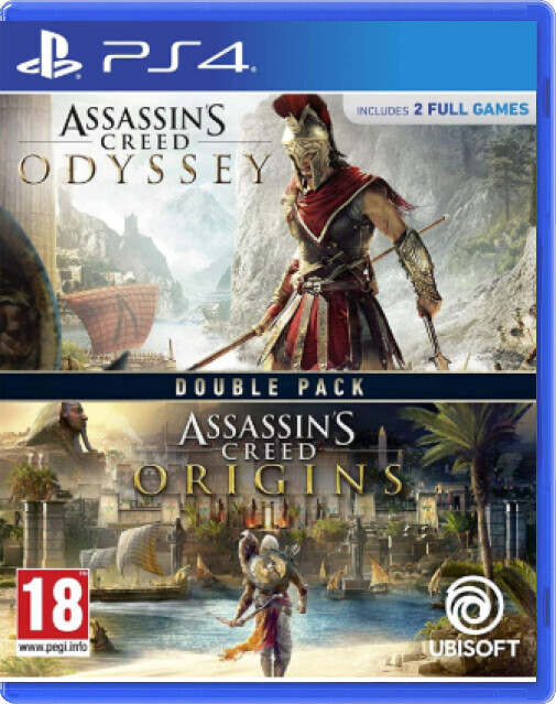 Assassin's Creed Odyssey + Origins (Italian) - Playstation 4 Games
