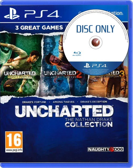 Uncharted: The Nathan Drake Collection - Disc Only - Playstation 4 Games