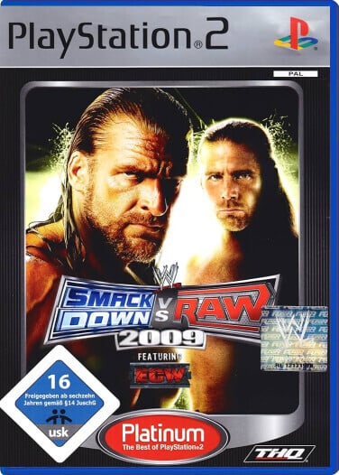 WWE SmackDown vs. Raw 2009 (Platinum) (French) - Playstation 2 Games
