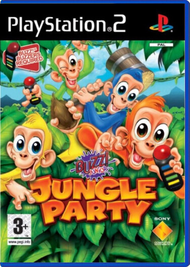Buzz! Junior: Jungle Party (German) - Playstation 2 Games