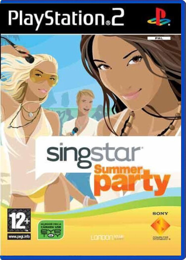 SingStar Summer Party (German) - Playstation 2 Games