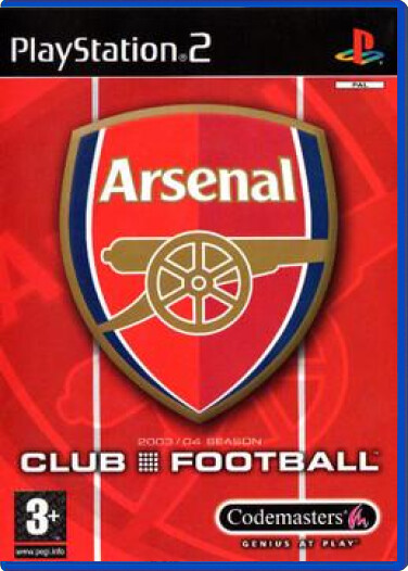Club Football: Arsenal - Playstation 2 Games