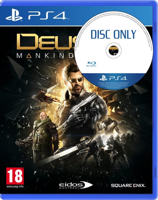 Deus Ex: Mankind Divided - Disc Only - Playstation 4 Games