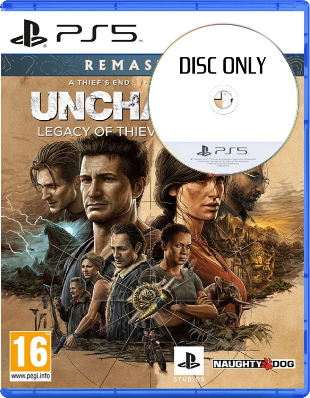 Uncharted Legacy of Thieves Collection - Disc Only Kaufen | Playstation 5 Games