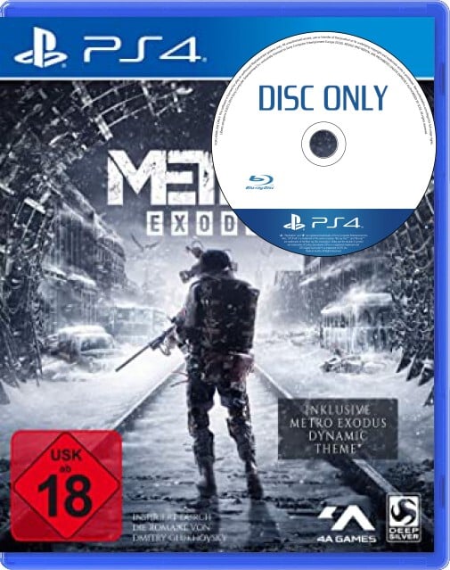 Metro Exodus - Disc Only - Playstation 4 Games