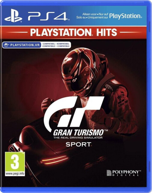 Gran Turismo Sport (Playstation Hits) (French) - Playstation 4 Games