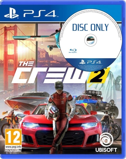 The Crew 2 - Disc Only - Playstation 4 Games