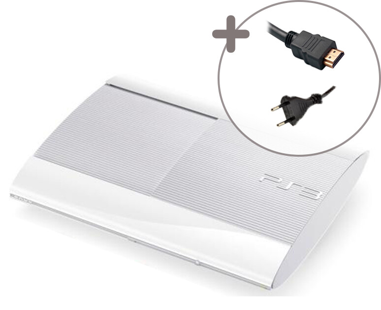 Sony Playstation 3 Super Slim Wit Console - 12GB - Playstation 3 Hardware