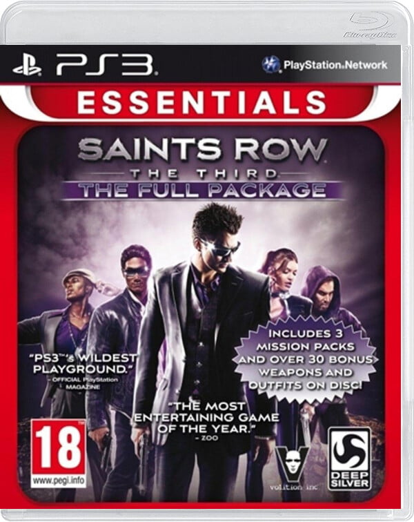 Saints Row: The Third - The Full Package (Essentials) - Playstation 3 Games