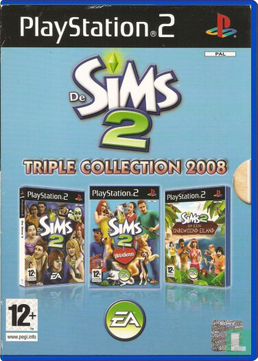 De Sims 2 Triple Collection 2008 - Playstation 2 Games