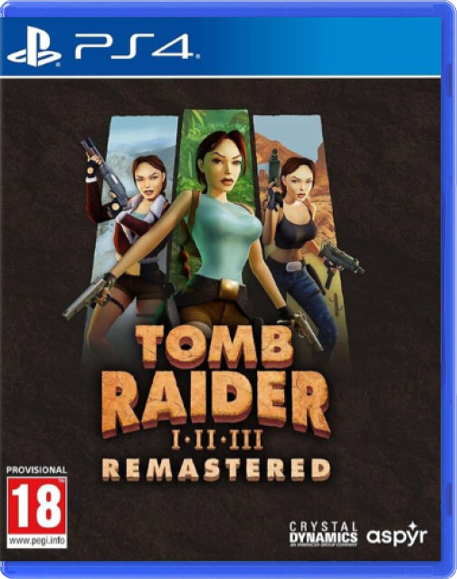 Tomb Raider I-III Remastered - Playstation 4 Games