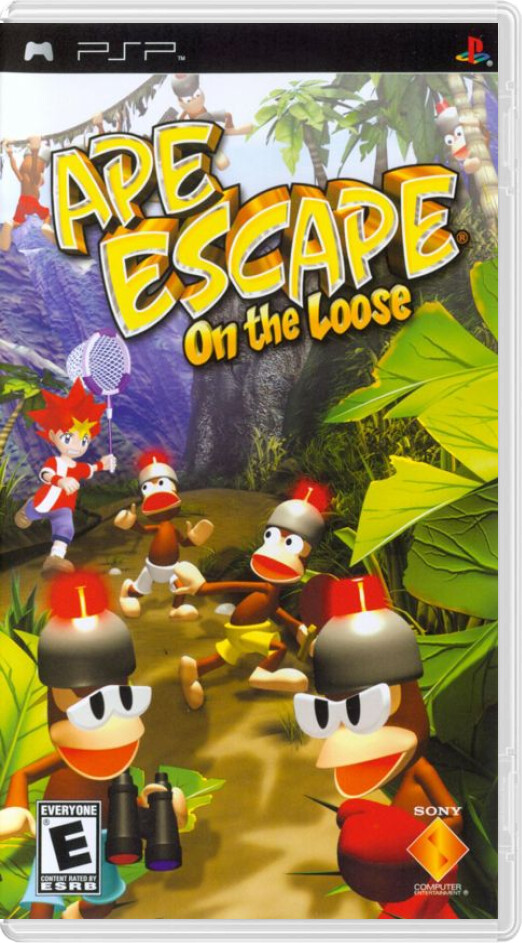 Ape Escape On the Loose (NTSC) - Playstation Portable Games