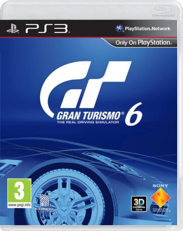 Gran Turismo 6 (Steelcase) - Playstation 3 Games