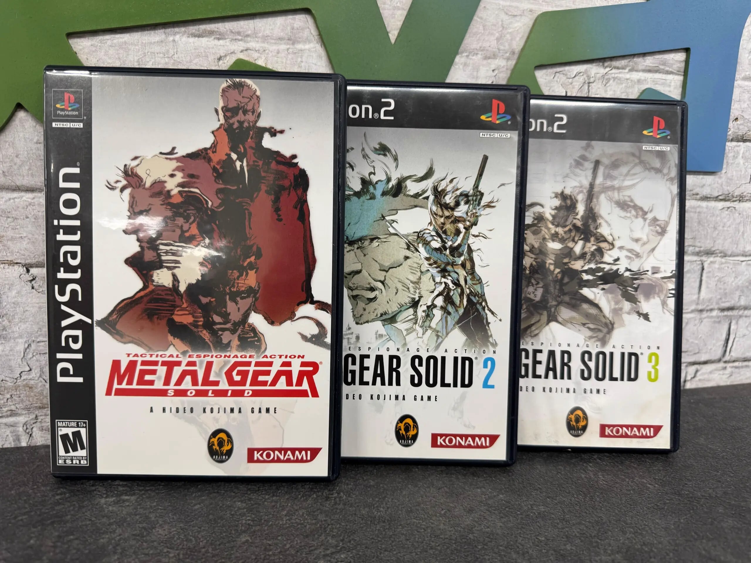 Metal Gear Solid Pack (NTSC) - Playstation 2 Games