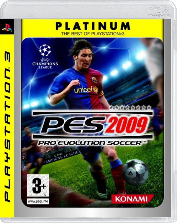 Pro Evolution Soccer 2009 (Platinum) (German) - Playstation 3 Games