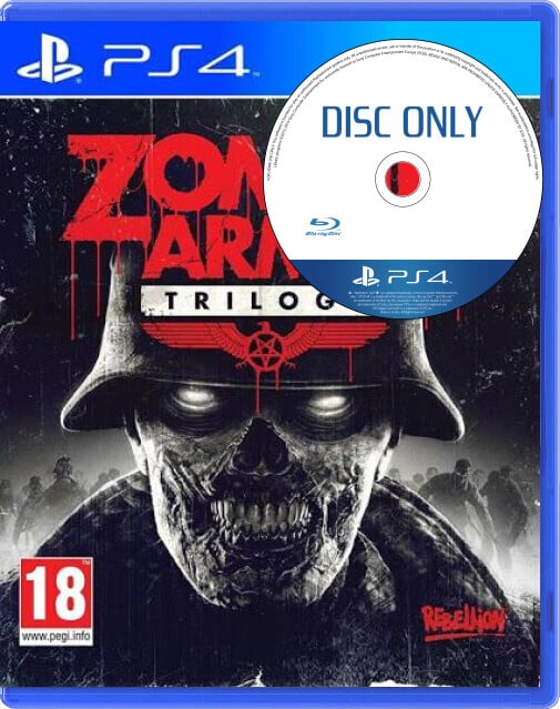 Zombie Army Trilogy - Disc Only - Playstation 4 Games