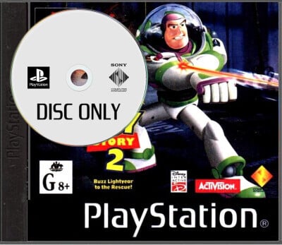 Disney · Pixar Toy Story 2: Buzz Lightyear to the Rescue (French) - Disc Only - Playstation 1 Games