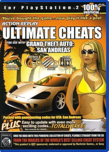 Ultimate Codes: Grand Theft Auto: San Andreas - Playstation 2 Games