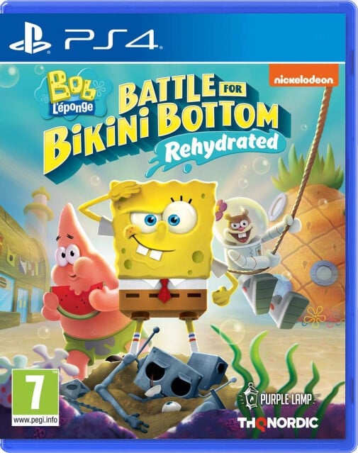 Spongebob Squarepants: Battle for Bikini Bottom Rehydrated - Playstation 4 Games