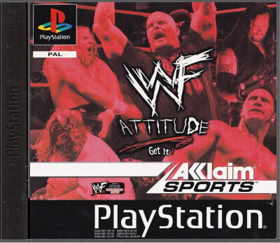WWF Attitude (German) - Playstation 1 Games
