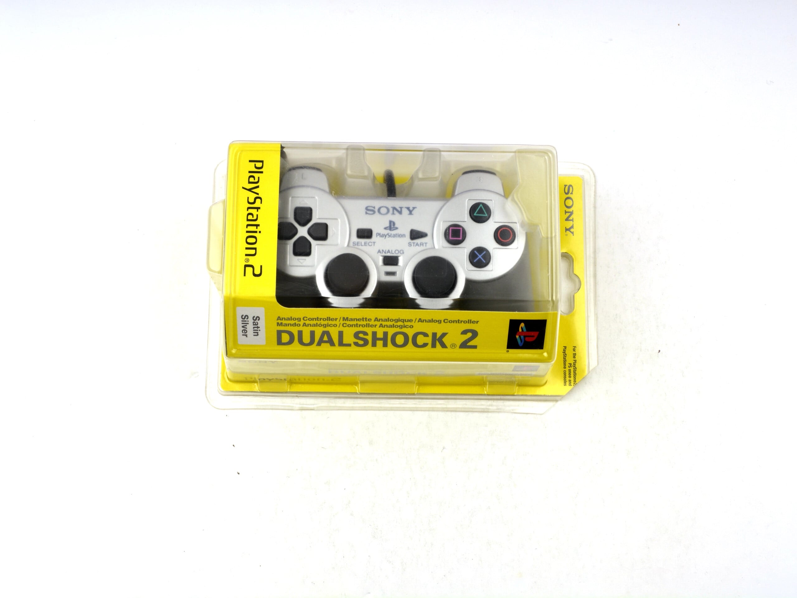 Sony DualShock Playstation 2 Controller - Silver [Complete] Kaufen | Playstation 2 Hardware