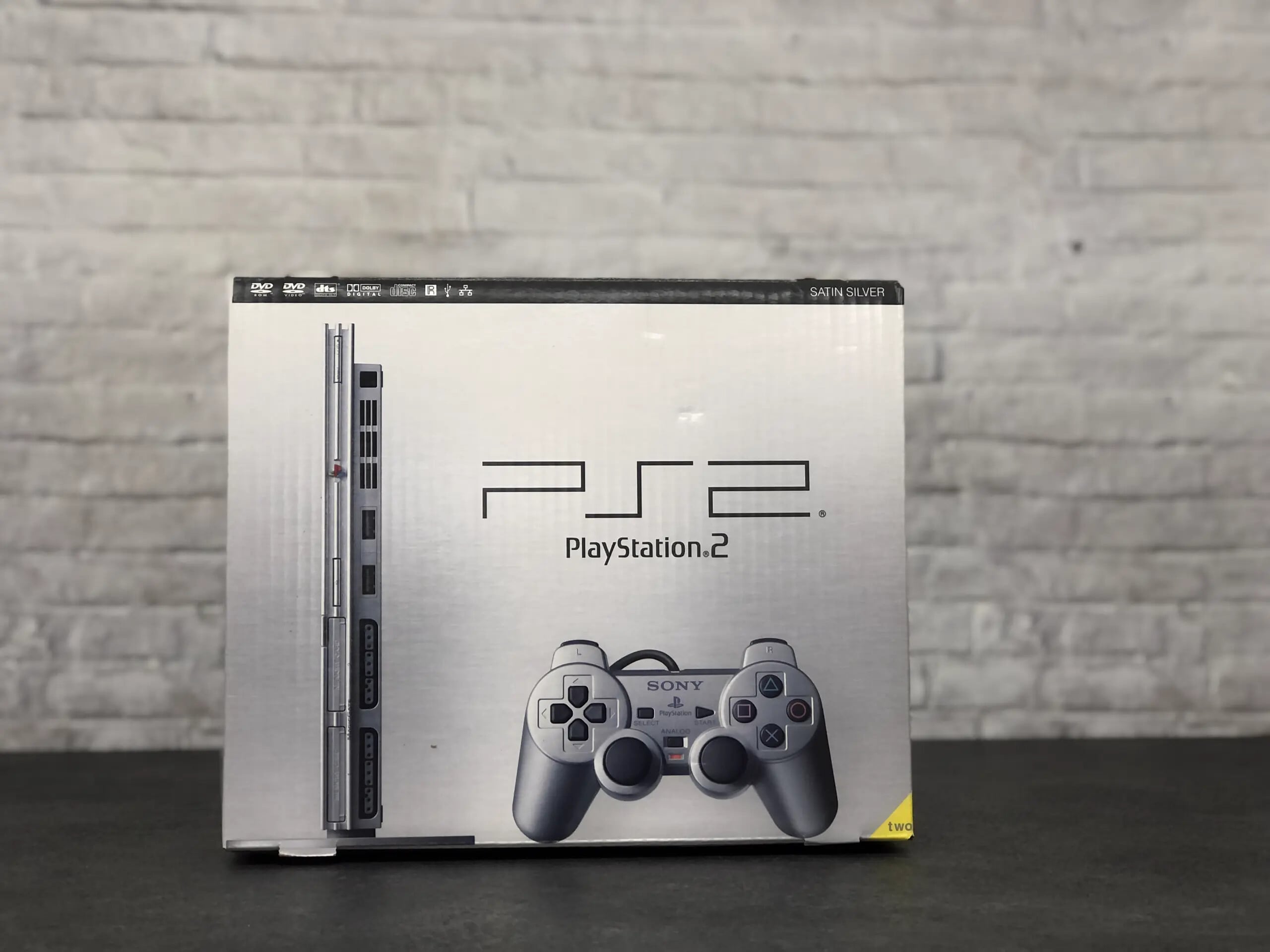 Playstation 2 Console Slim - Silver [Complete] Kaufen | Playstation 2 Hardware
